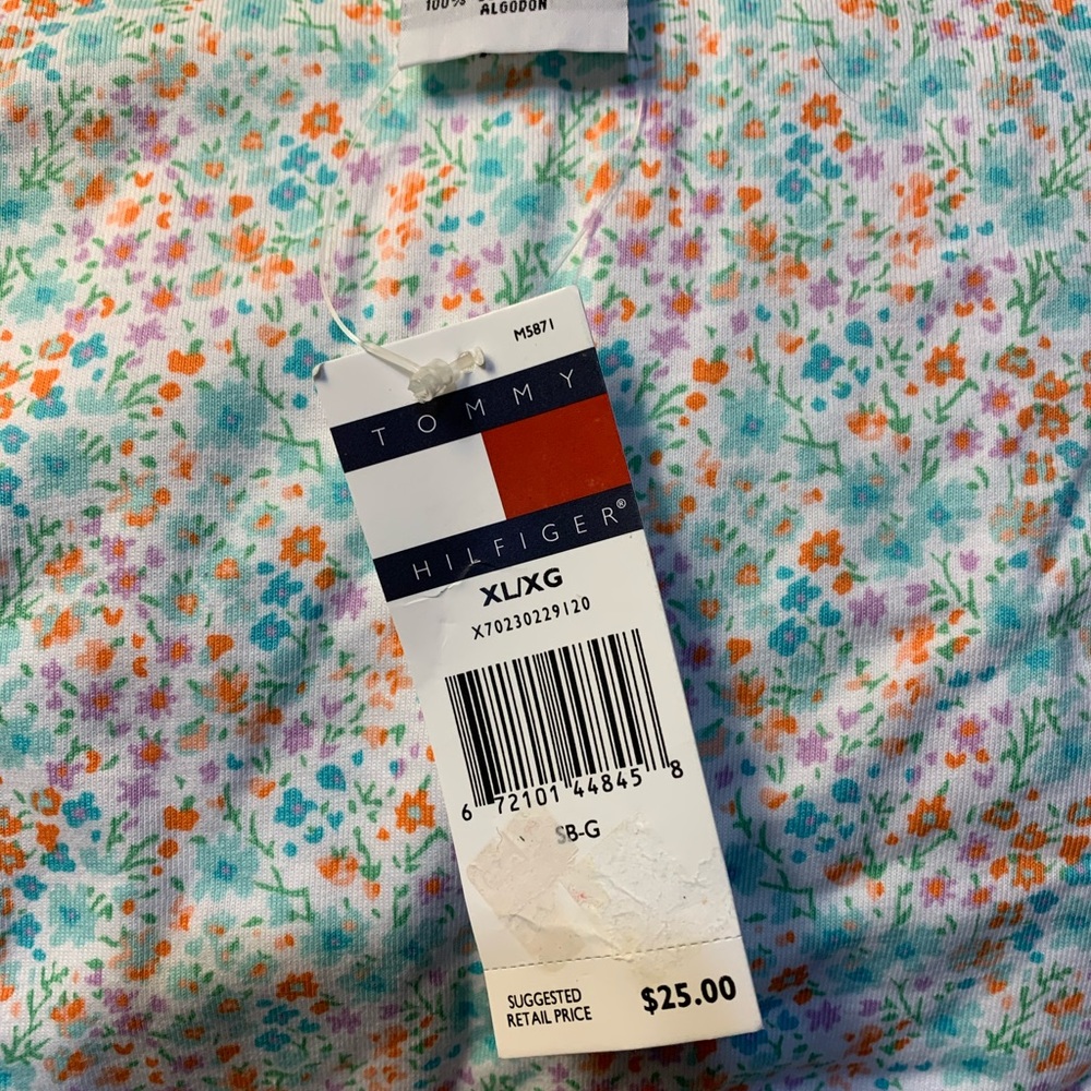 Girls Tommy Hilfiger short sleeve top